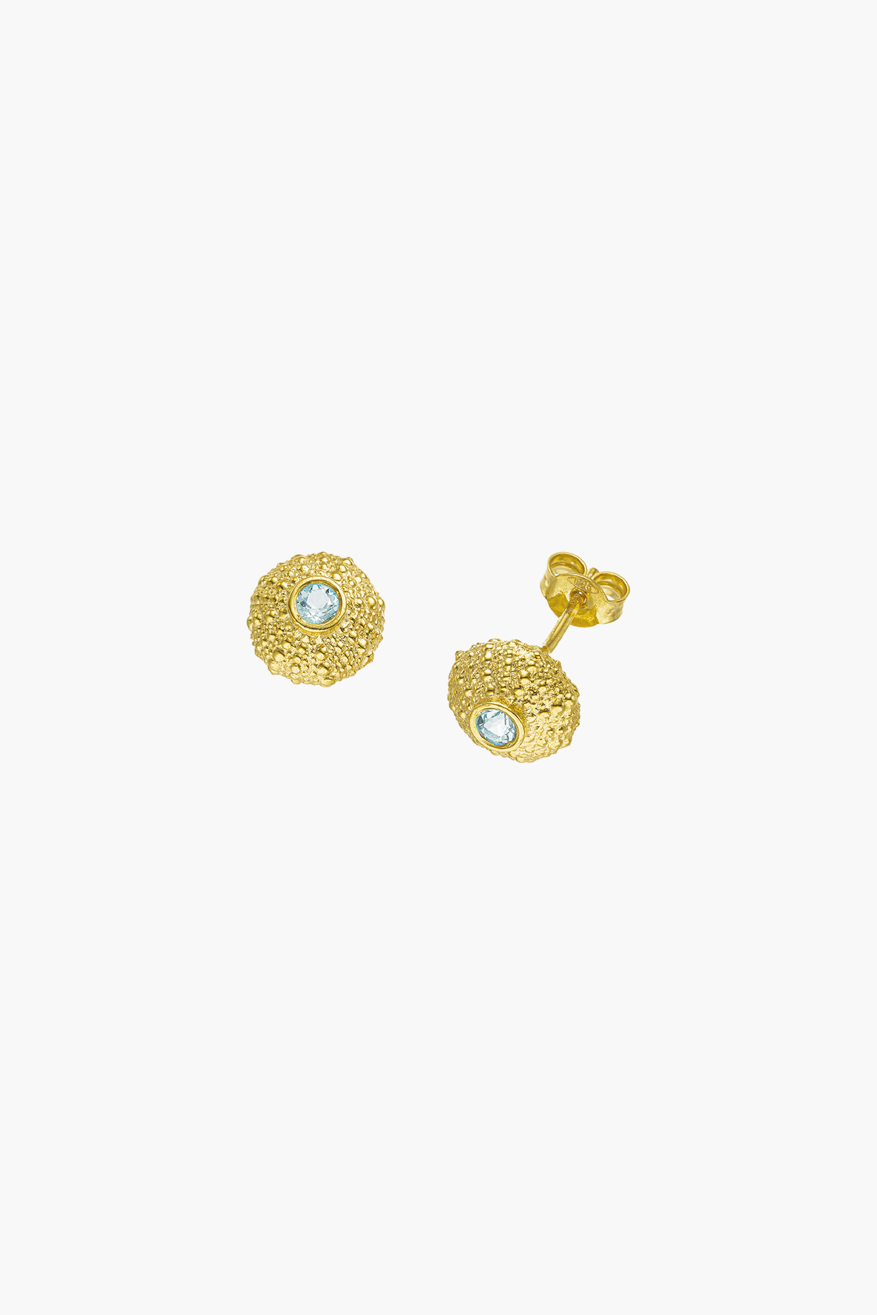 Ahinos Topaz Stud Earrings